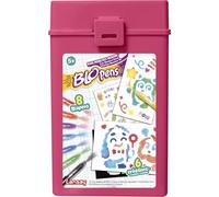 Lansay - BLOPENS - Barile Mostri Carini - Attività creativa per bambini dai 5 anni per disegnare e personalizzare mostri divertenti - Feltri soffiatori, stencil e divertente colorazione senza schermo