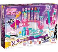 Lansay - BLOPENS - Creation Lab 2 in 1 - Laboratorio creativo dai 6 anni per creare i propri colori, personalizzare i pennarelli e disegnare con effetto aerografo - Attività DIY bambino
