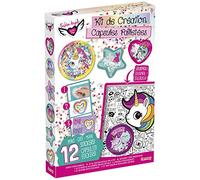 Lansay- Famiglia Kit per la creazione di Capsule Glitterate, Colore Mehrfarbig, 12191