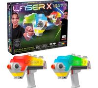 Lansay Laser X Double Blaster Evolution Ultra - Set 2 Pistole Laser Senza Fili -