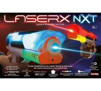 Lansay - Laser X NXT Doppio Blaster Tattico - Gioco Laser Game - Da 6 Anni | Set per 2 Giocatori - Portata Fino a 90 Metri - Pronto all'Uso, Compatibile con la Gamma Laser X - In Casa o in Giardino