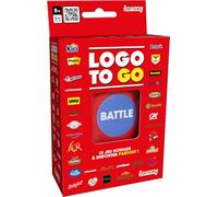 Lansay - Logo to GO - Gioco Di Loghi - Gioco Di Carte per Bambini a partire da 8 anni con Dado - Sfide Basate su Quiz E Riconoscimento Marchi - Gioco Bambini E Famiglia