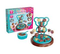 Lansay - MINI DÉLICES - Laboratorio Choco Marshmallow - Crea animali e forme di cioccolato con cuori di Marshmallow - Crea lecca-lecca - Laboratorio completo e facile da usare - A partire dai 6 anni