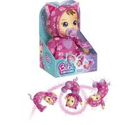 Lansay - MON BEBE CABRIOLES - Mimi il Gatto - Bambola Interattiva Morbidissima per Bambini dai 2 Anni - Fa le Capriole e Stimola il Movimento - Giocattolo Educativo Prima Infanzia - Idea Regalo Dolce