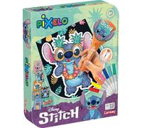 PIXELO - Set Disney: Stitch - Crea bellissimi disegni colorati in pochi istanti - Attività divertente e creativa per bambini - Svago creativo - Sviluppa l'immaginazione - Dai 6 anni in su