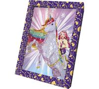 Lansay - Sequins Netflix Unicorn Academy - Quadro Paillettes - Da 7 Anni | Quadro da Decorare - Sophia e Wildstar, Spilli, Paillettes e Contenitore - Adatto ai Principianti - Decoro per la Cameretta