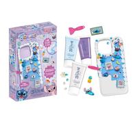 Lansay - YUMEMI - Set di Attività Décoden Stitch e Angel - Kit DIY kawaii dai 8 anni per personalizzare cover telefono, specchio, quaderno, scatola e accessori con perline, charms e decorazioni