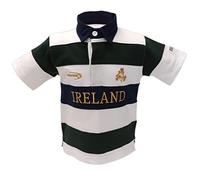 Lansdowne Ireland - Maglietta da rugby per bambini, colore: Bianco/Oro, Age 3/4 years