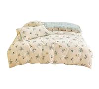Lansfield Mermaid - Set di lenzuola reversibili per bambini con federa per cuscino | Busta King Size per bambini blu blu viola mermaid coda stampata set di biancheria da letto Rever