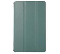 Lanshui Accessori per tablet, Custodia antiurto con supporto ribaltabile in similpelle a tre ante for tablet compatibile con Samsung Galaxy Tab A9 8.7 pollici 2023(Dark Green)