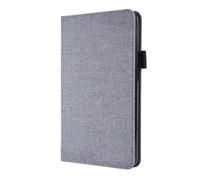 Lanshui Accessori per tablet, Custodia protettiva in tessuto con trama in tessuto con slot for schede, guscio morbido in TPU a nido d'ape compatibile con Lenovo Tab K11 Plus / M11 plus(Gris)
