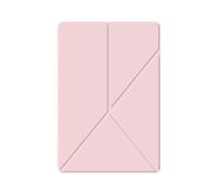 Lanshui Accessori per tablet, Magnetic Double-sided Clip Tablet Leather Protective Case Suitable for Samsung Galaxy Tab S9 FE Plus 12.4 inch(Pink Y)