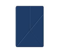 Lanshui Accessori per tablet, Magnetic Double-sided Clip Tablet Leather Protective Case Suitable for Samsung Galaxy Tab S9 FE Plus 12.4 inch(Blue Y)