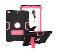 Lanshui Accessori per tablet, Silicone Anti Drop Shell, Protective Cover Suitable for Samsung Galaxy Tab S6 lite 10.4 P615/P610/P613/P619(Black+Rose Red)