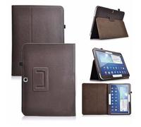 Lanshui - Custodia per tablet con rotazione a 360°, in pelle, compatibile con Asus ZenPad ME301T/302, colore: marrone