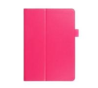 Lanshui - Custodia pieghevole per tablet, in pelle, compatibile con Samsung Galaxy Tab A9 Plus SM-X210/X216 da 11" (rosa rosso)
