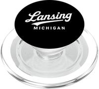 Lansing Michigan 517 Ingham County Okemos Lakes Capitale PopSockets PopGrip per MagSafe