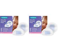 Lansinoh 44265 Coppette Assorbilatte con Nucleo Blue Lock Ultra Assorbenti e Sempre Asciutte, 60 Coppette (Confezione da 2)