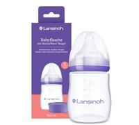 Lansinoh Babyflasche 160 ml & NaturalWave Sauger Gr.S, 1 pz Bottiglie