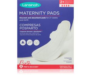 Lansinoh Maternity Pads 2 weeks+ assorbenti per uso ostetrico 12 pz