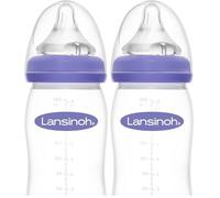 Lansinoh Momma Biberon in Vetro con Tettarella NaturalWave® 160ml (Confezione da 2)