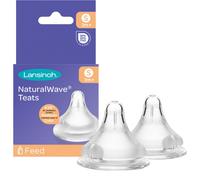 Lansinoh NaturalWave tettarella per biberon Slow 2 pz