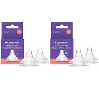 Lansinoh NaturalWave - Ventosa, misura L, flusso rapido del latte, 2 pezzi (confezione da 2)