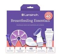 Lansinoh You've Got This - Kit essenziale per l'allattamento al seno per le neomamme, set regalo da 77 pezzi con coppette per allattamento, sacchetti per la conservazione del latte materno, crema per