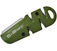 Lansky D-SHARP - Affilacoltelli a quadriangolo con diamante, colore: Verde (DSHARP)