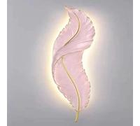 LANTANB Lampada da comodino moderna minimalista con retro TV, semplice e alla moda, in piuma di lusso francese