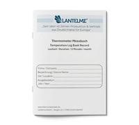Lantelme Blocco registro termometro, per controllo della temperatura, 12 mesi, 3 volte al giorno, monitoraggio di frigorifero, congelatore, temperatura di cottura, sicurezza alimentare