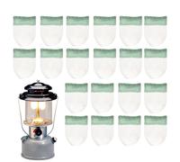 Lantern Covers Mantles - 20pcs Gas Light Replacement Sleeves, Universal Camping Kerosene Lanterns Accessories, Bright Flame Mantle Set | Suitable For Tent Travel Survival emrgency Outdoor Lighting