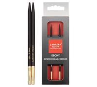 Lantern Moon Intercambiabile Ago Suggerimenti, Nero, 13cm 3.50mm, 2 unità