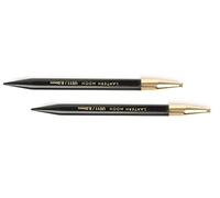 Lantern Moon Intercambiabile Ago Suggerimenti, Nero, 13cm 9.00mm, 2 unità