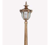 Lantern Post Lights Outdoor, Europeo Tradizionale pilastro di Vetro Lampada per lantenna Villa Outdoor Impermeabile Patio Lights Victoria Garden Floor Lampada per palo del Pavimento in Giardino Ex