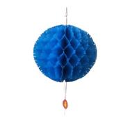 Lanterna, 10 pezzi di lanterne cinesi for decorazioni for la celebrazione del(Blue,23cm)
