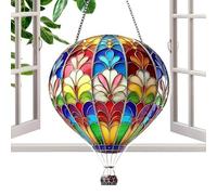 Lanterna a Forma di Mongolfiera - Decorazione Da Con Palloncino Colorato | Decorazioni Acriliche Colorate Per Giardino Cortile