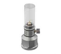 Lanterna a gas, kit a lume di candela, lampada da campeggio per avventure all'aperto, luminosità regolabile per un'atmosfera accogliente (lanterna a gas con serbatoio)
