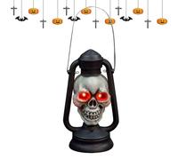 Lanterna A Mano Del Di Halloween - Ornamento Della Lampada Di Kerosene Di Halloween | Lanterna Di Halloweea | Lanterne Portatile | Luce Spettrale Vintage Per Il Giardino Del Portico Esterno Fes