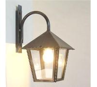 LANTERNA A MURO HEIDI IN FERRO BATTUTO LAMPADE LAMPIONE APPLIQUE LANTERNE