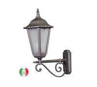 Lanterna a parete D31 cm da giardino fusione alluminio Parigi D417 Italy