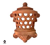 Lanterna a parete da esterno Applique da appendere terracotta artigianale