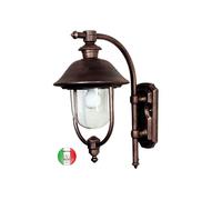 Lanterna a parete da esterno Classica in alluminio classica Amalfi H.49 Cm