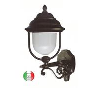 Lanterna a parete da esterno giardino in fusione alluminio Sanremo SR313