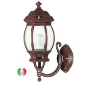 Lanterna a Parete Esterno Giardino alluminio Venezia P52 Made in Italy