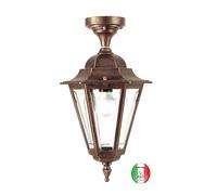 Lanterna a soffitto da esterno in fusione di alluminio Lisbona Made in Italy [EEK: A+]
