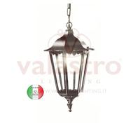 Lanterna a sospensione da esterno D30cm in alluminio Parigi D414 Made in Italy