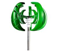 Lanterna A Turbina Eolica 2000W Asse Verticale A 12V 24V Motor Quick Start Home Farm Hybrid Street Light Con Controller MPPT Ampie Applicazioni(GREEN,Wind Turbine Only,12V)