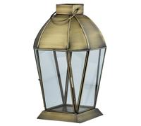 Lanterna a Vento Porta Tealight Orientale Antico Metallo 33cm Tischdeko Giardino