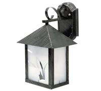 Fraschetti Lanterna Mediterraneo Ventotene a muro in acciaio attacco E27 per esterno e interno